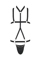 schwarzes Harness Set 039 von Passion - S/M / schwarz - Herren-Set