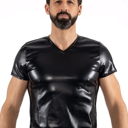 schwarzes Herren T-Shirt 2401-81 von Look Me - S / schwarz - Herren-Shirt