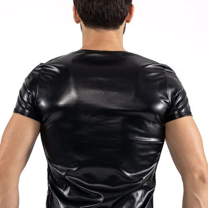 schwarzes Herren T-Shirt 2401-81 von Look Me - Herren-Shirt