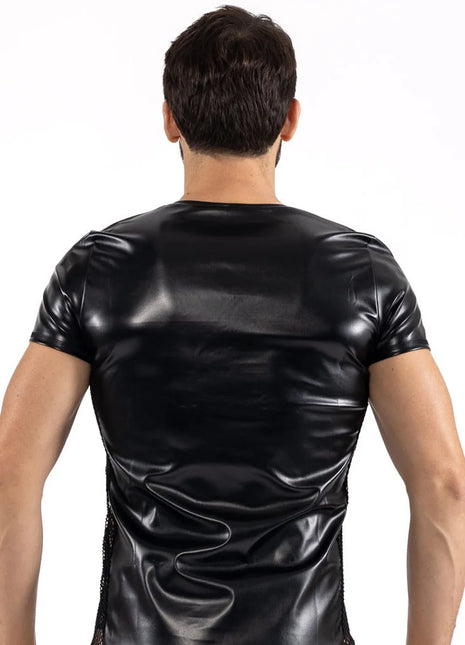 schwarzes Herren T-Shirt 2401-81 von Look Me - Herren-Shirt