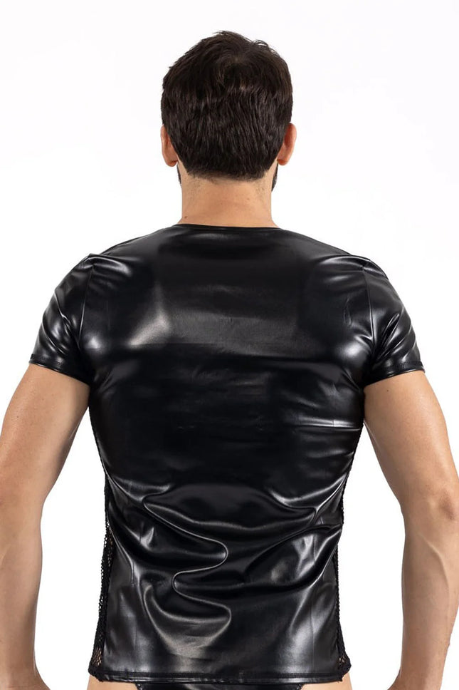 schwarzes Herren T-Shirt 2401-81 von Look Me - Herren-Shirt