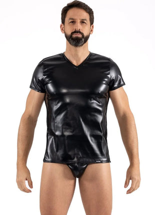 schwarzes Herren T-Shirt 2401-81 von Look Me - Herren-Shirt