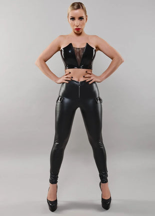 schwarzes Leggings TDMeike001 von Demoniq - Leggings