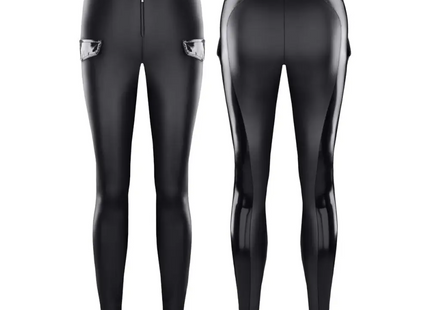 schwarzes Leggings TDMeike001 von Demoniq - S / Black - Leggings