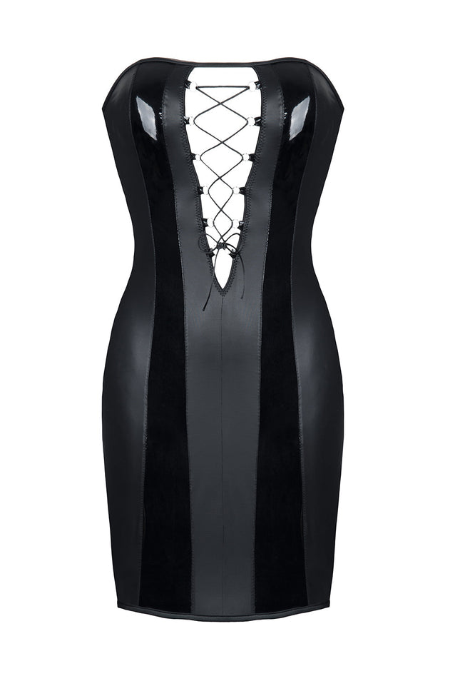 schwarzes Minikleid Irma - S - Minikleid