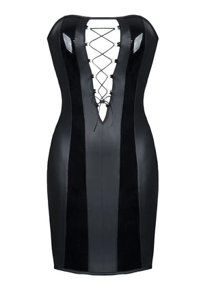 schwarzes Minikleid Irma - S - Minikleid