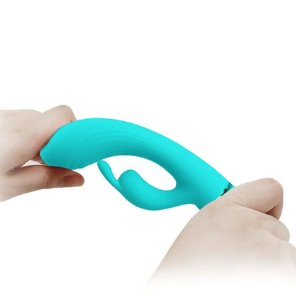 Scocco Love - Flexi-Rabbit in Türkis - Rabbit-Vibrator