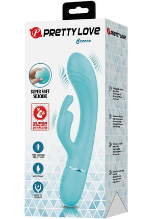 Scocco Love - Flexi-Rabbit in Türkis - Rabbit-Vibrator