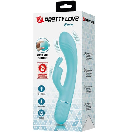 Scocco Love - Flexi-Rabbit in Türkis - Rabbit-Vibrator