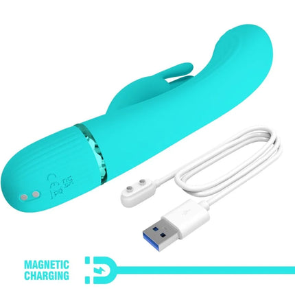 Scocco Love - Flexi-Rabbit in Türkis - Rabbit-Vibrator