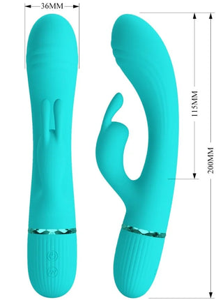 Scocco Love - Flexi-Rabbit in Türkis - Rabbit-Vibrator