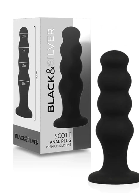 SCOTT PREMIUM SILIKON ANALPLUG - Anal-Vibratoren