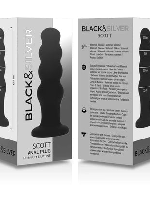 SCOTT PREMIUM SILIKON ANALPLUG - Anal-Vibratoren