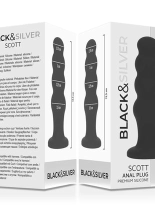 SCOTT PREMIUM SILIKON ANALPLUG - Anal-Vibratoren