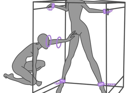 SECRET DOME - KINK CLUB CABIN SCANDALE LILA