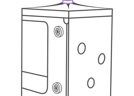 SECRET DOME - KINK CLUB CABIN SCANDALE LILA