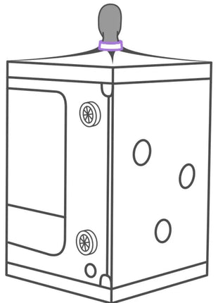 SECRET DOME - KINK CLUB CABIN SCANDALE LILA
