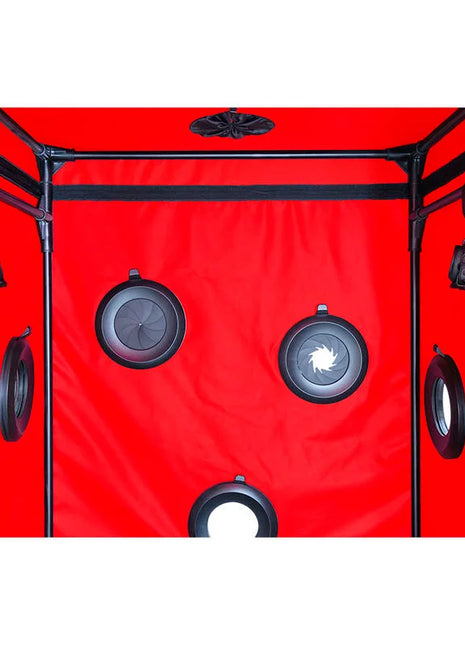 SECRET DOME - KINK CLUB CABIN SCANDALE SCHWARZ & ROT