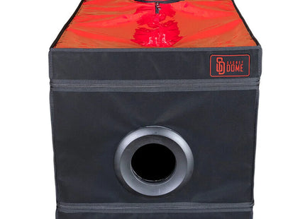 SECRET DOME - KINK CLUB LA NICHE CABIN SCHWARZ & ROT