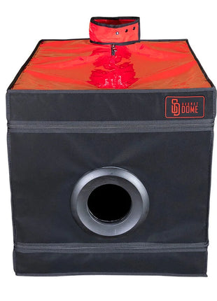 SECRET DOME - KINK CLUB LA NICHE CABIN SCHWARZ & ROT
