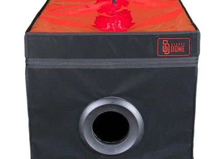 SECRET DOME - KINK CLUB LA NICHE CABIN SCHWARZ & ROT