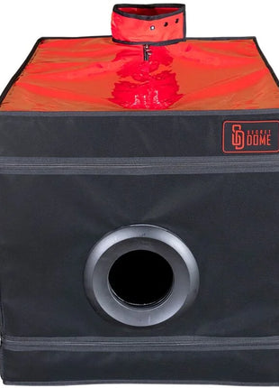 SECRET DOME - KINK CLUB LA NICHE CABIN SCHWARZ & ROT