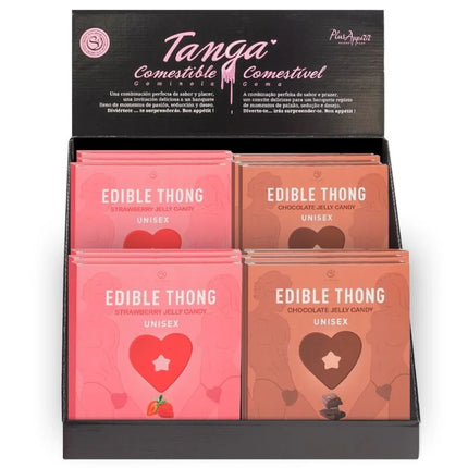 SECRET PLAY - ERDBEER-GUMMIBRCHEN-TANGA - Essbare Dessous