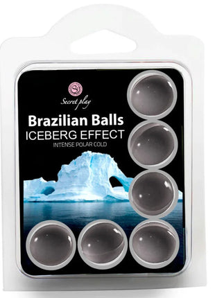 SECRET PLAY SET 6 BRASILIANISCHE KUGEL EISBERG-EFFEKT