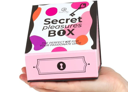 SECRET PLAY - VERGNÜGUNGSBOX FÜR PAARE: WÜRFEL + VIBRATIONSKUGEL + FEDERSTIFT