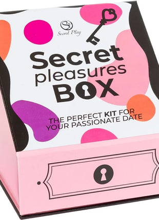 SECRET PLAY - VERGNÜGUNGSBOX FÜR PAARE: WÜRFEL + VIBRATIONSKUGEL + FEDERSTIFT