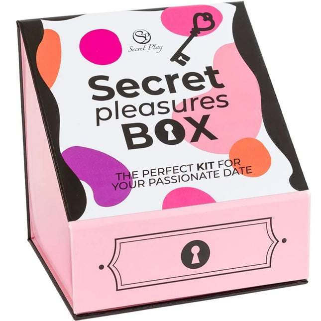 SECRET PLAY - VERGNÜGUNGSBOX FÜR PAARE: WÜRFEL + VIBRATIONSKUGEL + FEDERSTIFT