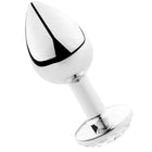 SECRETPLAY - ANALPLUG AUS TRANSPARENTEM ALUMINIUM 7 CM