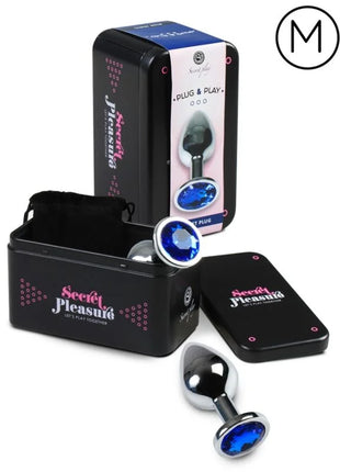 SECRETPLAY - ANALPLUG BLAU M - Analplug