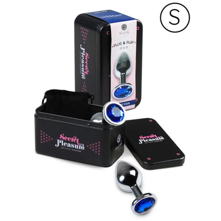 SECRETPLAY - ANALPLUG BLAU S - Analplug
