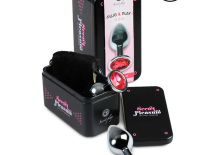 SECRETPLAY - ANALSTECKER FUCHSIA 8 CM