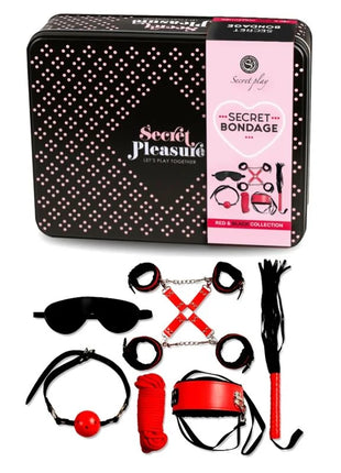 SECRETPLAY - BDSM SET 6 PCS STUCKE COLLECTION - Bondage-Sets