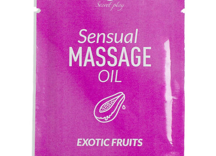 SECRETPLAY - EINZELDOSIS MASSAGEÖL MIT EXOTISCHEN FRÜCHTEN 10 ML