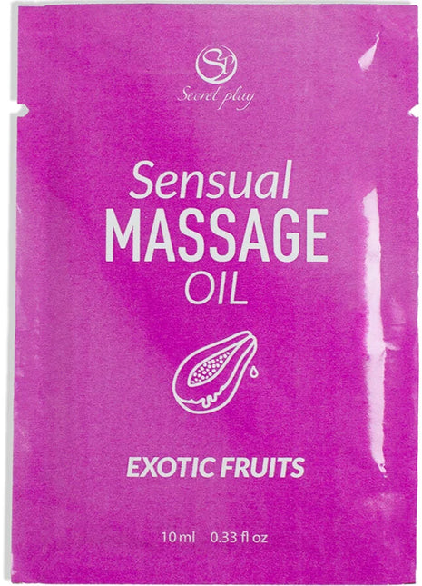 SECRETPLAY - EINZELDOSIS MASSAGEÖL MIT EXOTISCHEN FRÜCHTEN 10 ML