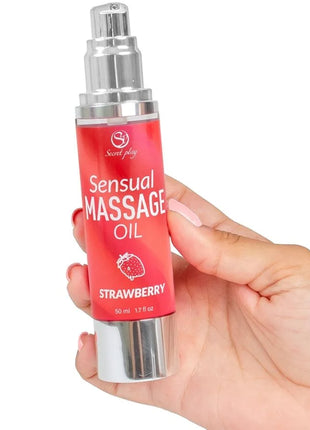 SECRETPLAY - ERDBEERE-MASSAGEÖL