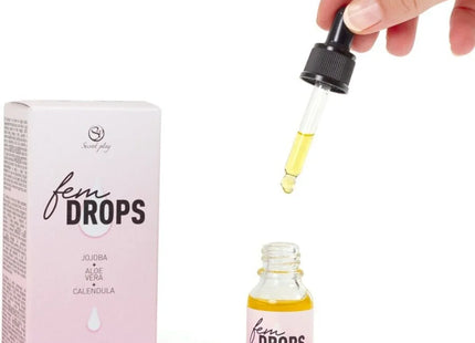 SECRETPLAY – FEM DROPS INTIM-FEUCHTIGKEITSSERUM 15 ML