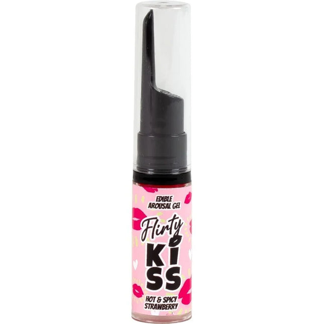 SECRETPLAY - FLIRTY KISS GELS MIT ORALEN SEX-EFFEKTEN ERDBEERE & MINZE 2 x 8 GR