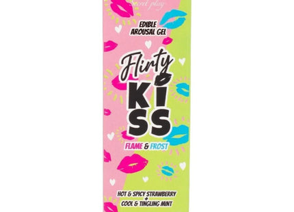 SECRETPLAY - FLIRTY KISS GELS MIT ORALEN SEX-EFFEKTEN ERDBEERE & MINZE 2 x 8 GR
