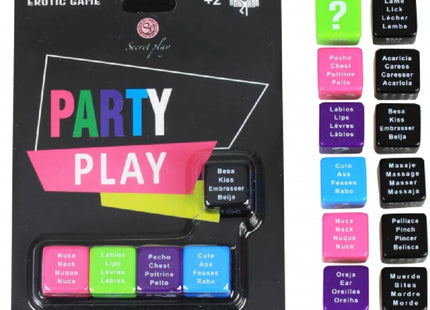SECRETPLAY - GAME PARTY PLAY 5 WÜRFEL (ES/PT/EN/FR)