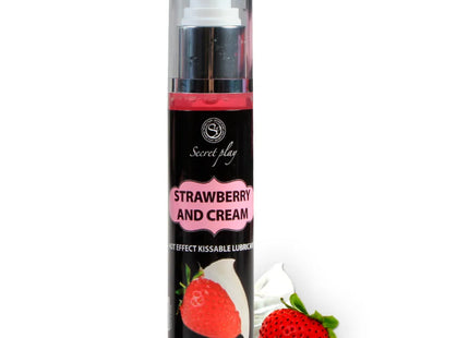 SECRETPLAY - SCHMIERMITTEL 2-1 WÄRMEEFFEKT ERDBEERE & CREME 50 ML