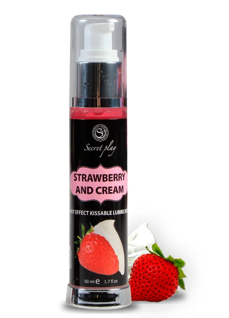 SECRETPLAY - SCHMIERMITTEL 2-1 WÄRMEEFFEKT ERDBEERE & CREME 50 ML
