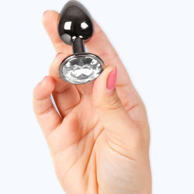 SECRETPLAY - GUNMETAL BUTT PLUG KLEINE GRÖSSE 7 CM - Analplug