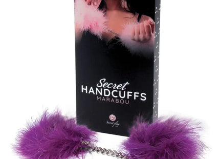 SECRETPLAY - LILA MARABOU-HANDSCHELLEN
