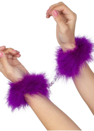 SECRETPLAY - LILA MARABOU-HANDSCHELLEN