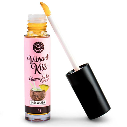 SECRETPLAY - LIPGLOSS VIBRANT KISS ? PINA COLADA - Für Oralsex