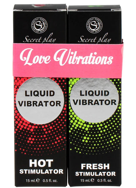 SECRETPLAY - LIQUID VIBRATOR LOVE VIBRATIONS PACK